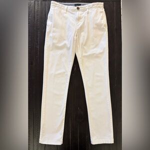 14th & Union White Men's Slim Old Money Chinos